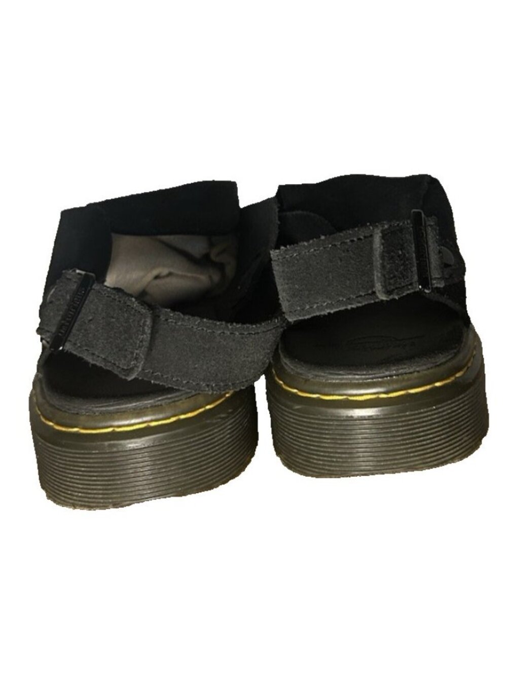 Dr Martens Carlson Black Suede Slingback Mule Clogs Mens 11 Women 12 UK 10 EU 45 - Picture 5 of 7